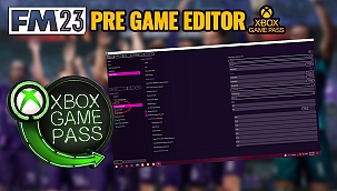 Kesin Çözüm - XBOX GamePass'te Football Manager 2023 için Pre Game Editör var mı?